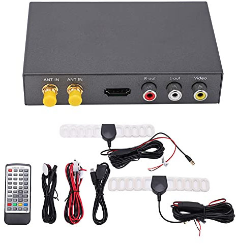 Ricevitore TV con Segnale Digitale, Sintonizzatore TV Digitale per Auto MPEG‑4 H.264 Ricevitore TV con Segnale Digitale Ad Alta Definizione Ricevitore TV Box Mobile