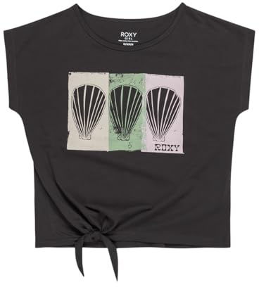 Roxy Fille Pura Playa T-Shirt, Phantom, 14 Ans EU