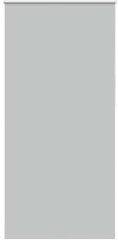 vidaXL Verdunkelungsrollo Hellgrau 105x210cm Stoffbreite 100,7cm, Rollo, Klemmfix, Thermorollo, Verdunklungsrollo, Klemmrollo, Fensterrollo