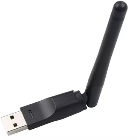 150Mbps Mini WiFi Adapter 2dBi USB WiFi Wireless Network Card for Desktop Laptop.