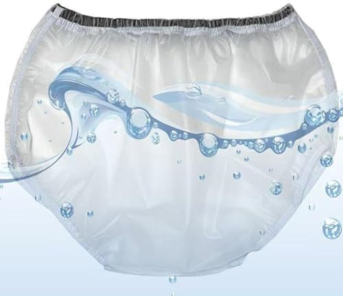 Riutilizzabile Mutanda Plastica,Biancheria Intima Per Incontinenza Impermeabile,Pannolino Per Adulti,Lavabile Protezione Dell'anca Notte,Biancheria Intima Doccia Post-Operatoria