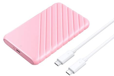 HUANGING Caja de carcasa USB 3.0 de 2.5 pulgadas, adaptador USB, carcasa externa para disco duro para PC