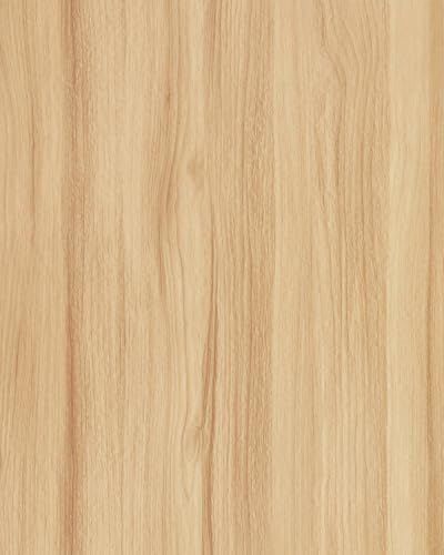 Amiya Papier peint autocollant en vinyle effet bois imperméable et amovible pour meubles, 30 x 200 cm, chêne