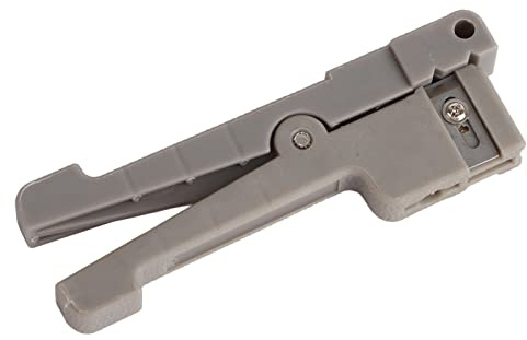 ANKROYU Glasfaserkabel-Abisolierer, professionelles, verstellbares Klingen-Fasermantel-Abisolierwerkzeug für Simplex-Glasfaser-Koaxialkabel, Twisted-Pair-CATV-CB-Antennenkabel 45 1 (45-162)