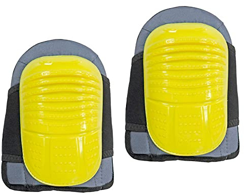 Maurer 93055 Ginocchiera in Nylon/Gel per Piastrellista, Giallo/Grigio