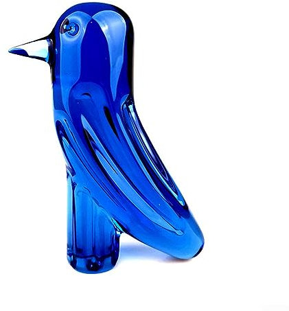 Kristallvögel-Figuren, Sammlerstücke, Kunst, Glas, Tierfigur, Handwerk, Ornament, Tischdekoration (blau)