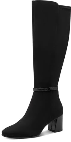 Tamaris Damen Stiefel Leder schwarz 41