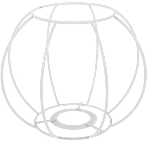 ELAYARD Vintage Lampenschattenrahmen Aus Metall FüR Diy Tischlampe Und Deckenlampe Robuster Lampenschirmrahmen Mit Glatten Kanten Vielseitig Einsetzbar FüR Zuhause Und Hotel
