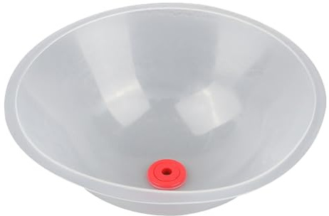 FewNvWa Dust Cover for Drill Dust Cover Dust Catcher Hole Cutter Accessories Clear Bowl Made of EVA for View for Ceiling Work and Woodworking, L