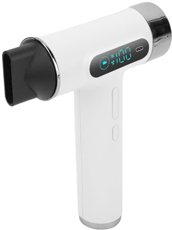YDuupxe Secador de Pelo Inalámbrico para Viajes, 300W Secador de Cabello Recargable USB Portátil Compacto y Ligero para Doméstico Exteriores Camping Spa Dormitorios