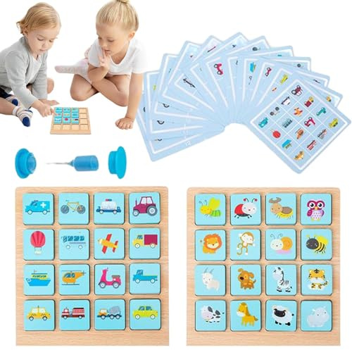 Generico Karten für das Gedächtnisspiel, interaktives Lernspiel, für Kinder, Eltern, Kindergarten, Schule, Zuhause, Party