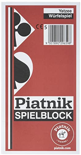 Piatnik 2965 - Eskalero/Yatzee Block 2er
