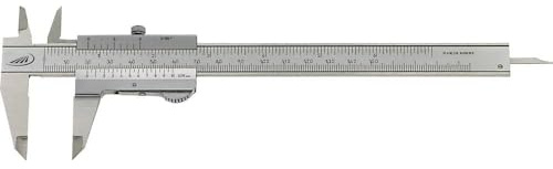 Helios Preisser Taschenmessschieber DUO-FIX (Messbereich 0 – 150 mm, Schnabellänge 40 mm, Ablesung 0,05 mm) 0190 501