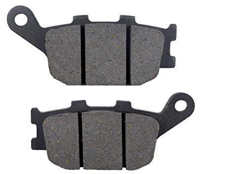 AHL Motocicleta Pastillas de Freno Trasero para DL 650 XK7/XK8/XK9/XL0/AK7/AK8/AK9/AL0 V-Strom X 2007-2011/DL 650 AL1 XP V-Strom Xpedition 2011/ SV 400 K3/K4/K5 2003-2005 (Semi metal)