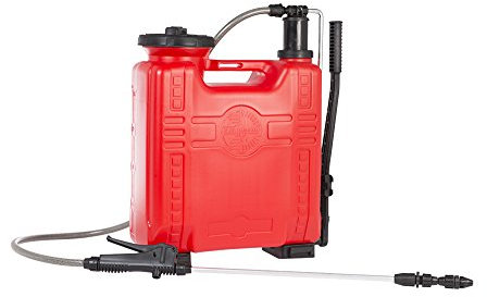 Dal Degan Diana Pompa a Spalla, Pompante in Plastica, 16 l, Rosso