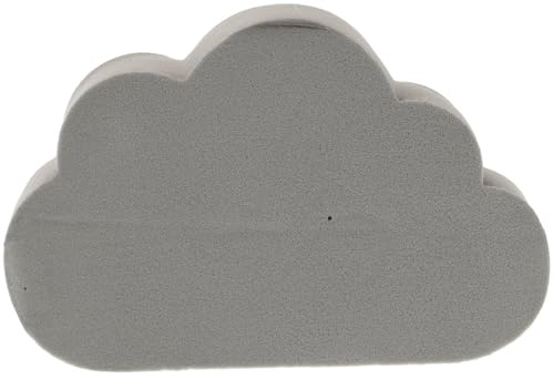 BESTONZON Grauer Wolkenförmiger Spülschwamm aus Schaumstoff – Starkes Scheuerpad für Küchenreinigung, Geschirrspülen & Haushaltshygiene (Kreatives Küchenzubehör mit Design-Fokus)