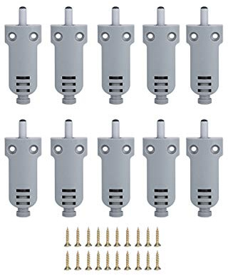 10-tlg. Schranktürpuffer Soft Close Adapter ABS Kunststoff hochleistungseinstellbar Dämpfungsstoßstange verstärkter Schalldämpfer stumm