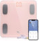 Smart Body Fat Scales, himaly Digital Weight Bathroom Scales Bluetooth Weighing Scale for Body Weight, Analyzer Smart App Body Composition with BMI, Muscle Mass Track for Fitness, Weight Loss