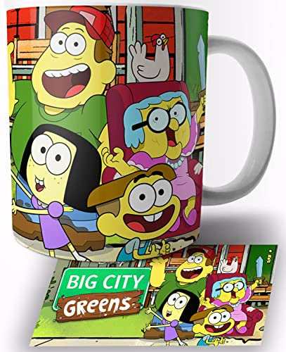 Big City Greens Keramik Becher 325ml Tasse Mug