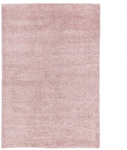 Pergamon Luxus Super Soft Wohnzimmer Hochflor Langflor Teppich Aloha Einfarbig in Rund und Eckig