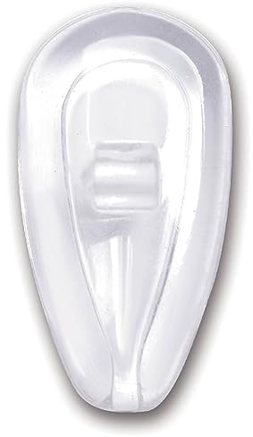 SPORTS WORLD VISION Eyeglass Nose Pads | Premium Soft Silicone Air Active Nose Pads for Eyeglasses | Clip-on & Screw-on Eyeglass Cushion Pads in 4 Different Sizes 11, 13, 14 & 15mm with Multiple Qty