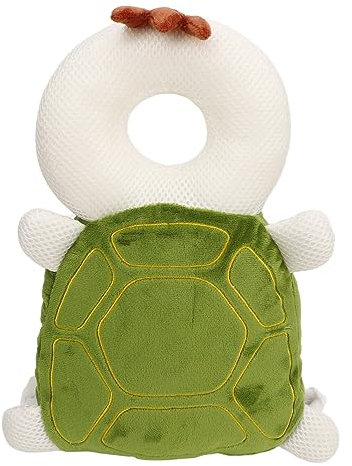 Baby Walkers Schutz, Verstellbare PP-Baumwollfüllung, Kleinkind-Kopfschutz, Sicherheitspolster, Baby-Kopfschutz, Rucksack Zum Gehen, Krabbeln (Schildkröte)