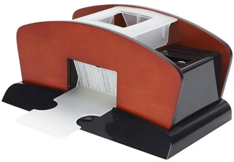 Automatische Kartenmischmaschine, elektrische automatische Kartenmischmaschine, schnelle Kartenmischmaschine mit geringem Geräuschpegel für Familienfeiern