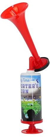 NAVOYS Extra Loud Air Horn, Handheld Air Horn Pump, Safety Alarm, Marine Horn for Boats, Festival, Rave, Olympics, Euros, Sports Supporter Noise Maker