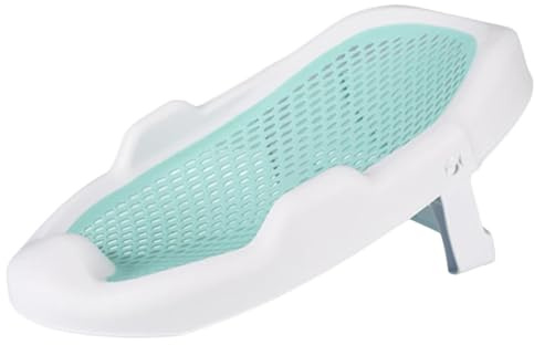 Baby Bather Breathable Baby Lounger 0-24 Months with Drain Hole Infant Bathtub Daily Portable Baby Bather Slip-Resistant Collapsible Baby Bathtub Tubs for Newborns Green Baby Tubs for Newborns Collaps