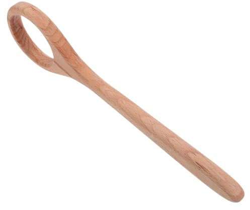 ROMISBABA Holz-teigbesen Für Brot Und Sauerteig Ergonomischer Griff Rührstab Aus Holz Für Teigmixer Schneebesen-werkzeug Zum Verrühren Von Eiern Und Mehl