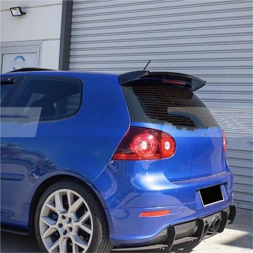 Heckspoiler Lippe Für VW Für Golf 5 MK5 GTI R32 2004 2005 2006 2007 2008 2009 Osir Stil ABS Auto Hinten Flügel Dach Spoiler Glänzend Schwarz Oder Carbon Faser Look(Glossy Black)