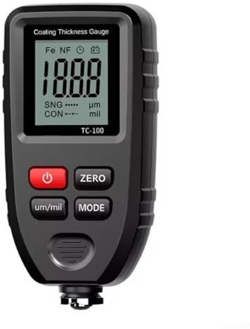 Appareil de mesure de revêtement automobile avec écran LCD pour test d'épaisseur de peinture non destructif