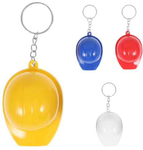 TOYZFRIENDY 4 PièCes Porte-CléS Casque Chantier Avec Ouvre-Bouteille Bijou De Suspendu Pour À Dos Accessoire Pratique Pour Homme Et Femme