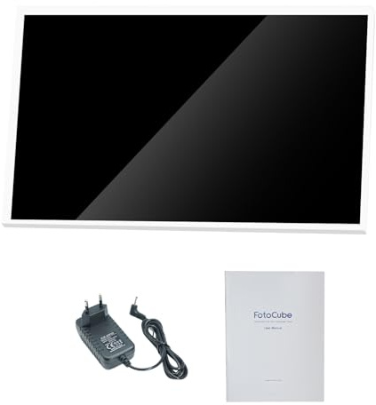 Andoer Cornice per foto WiFi da 10,1 pollici, calendario digitale intelligente, organizzatore familiare con touchscreen, diagramma di attività digitale, pianificatore di cibo, task manager, display HD