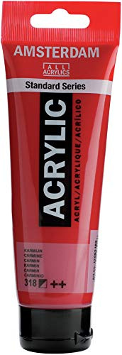 ACRÍLICO AMSTERDAM Carmín 120ml