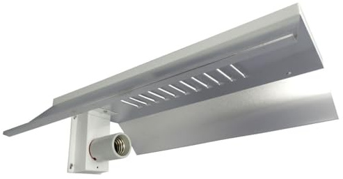 FLORASTAR Réflecteur CFL câblé secteur pour ampoules fluo compactes 125W à 300W – aluminium laqué miroir