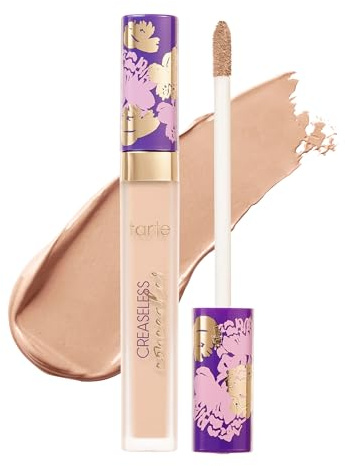tarte maracuja creaseless full-coverage concealer – Waterproof Longwear with Vitamin C to Hydrate look of Dark Circles, Blemishes & Discoloration, Vegan & Cruelty-Free, full size, fair-light neutral