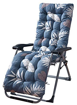 Deckchair Auflage, Liegenauflage Garten, Sesselauflage, Gartenauflage Liege,Blätter 1,170x53x8cm