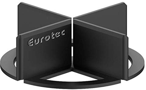 Eurotec Steinplatten Fugenkreuz mit Bodenplatte H 15mm x L 53mm x Fugenmaß 3mm, 100 Stück