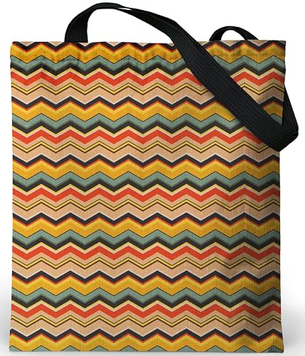 Loxato Tote Bag mit Reißverschluss - Aesthetic Tasche - Samtgewebe Velluto - Stofftasche Damen mit Reißverschluss Groß B37 H42 cm - Jutebeutel Bedruckt - Beuteltasche Damen - Stoffbeutel Aesthetic