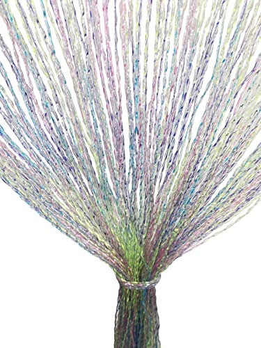 Tex family Tenda Perline Scooby Doo © A Fili in PVC Morbidi Anti Insetti antirumore Multicolore - Cm. 100x220