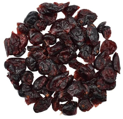 Mirtilli Rossi Secchi Tagliati - Senza Zucchero & Conservanti - Vaccinium Macrocapon (25g)