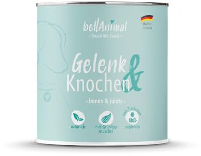 bellAnimal - Premium Kausnack für Hunde - Gelenk & Knochen - 300g (1 x 0,30kg) - ca. 85 Snacks