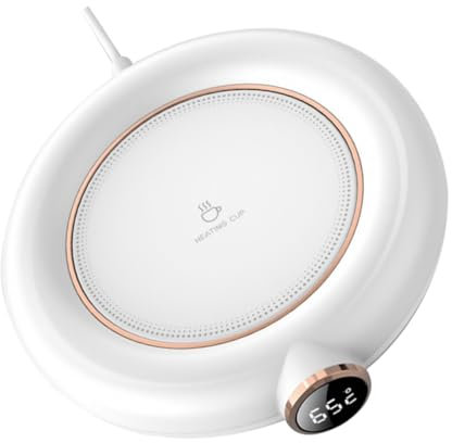 Cabilock Montañas Rusas Calentadas para Taza De Leche y Té Posavasos Calefactable USB Tres De Calor para Mantener Caliente La Taza La Oficina