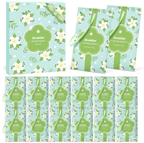 SCENTORINI Sachets Parfumés, Parfumés de Forale Frais pour Tiroirs, Armoires, Voitures, et Garde-Robes