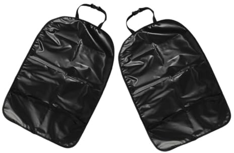 ZUNOXAZ 2pezzi Proteggi Schienale Sedile Auto Ragazzo Ragazza Ragazza Tappetino Coprisedili Posteriori Oxford Antiurto Accessori Seggiolino Auto