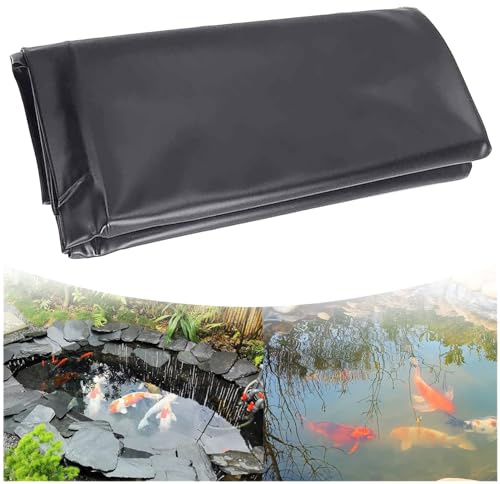 Flexibelt dammfoder – riv-harts trädgårdsminne för små Po, fontäner och vattenfunktioner – väderbeständig och 2 x 8 m, 6 x 12 m, 10 x 16 m, 14 x 14 m, 9 x 20 m väljer