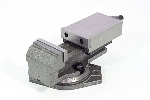 SOGI Y166/80 Morsa a macchina 80x30 mm con tavola girevole per fresatrici - apertura 60 mm