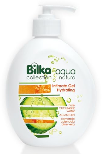 Gently Cleansing & Hydrating Intimate Gel with Soothing Calendula Extract, Pure Gurk Watert & Seductive Melon Scent by Aquanature