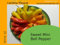 semillas de pimiento dulce de mini (rojo/naranja / amarillo) - 25 semillas